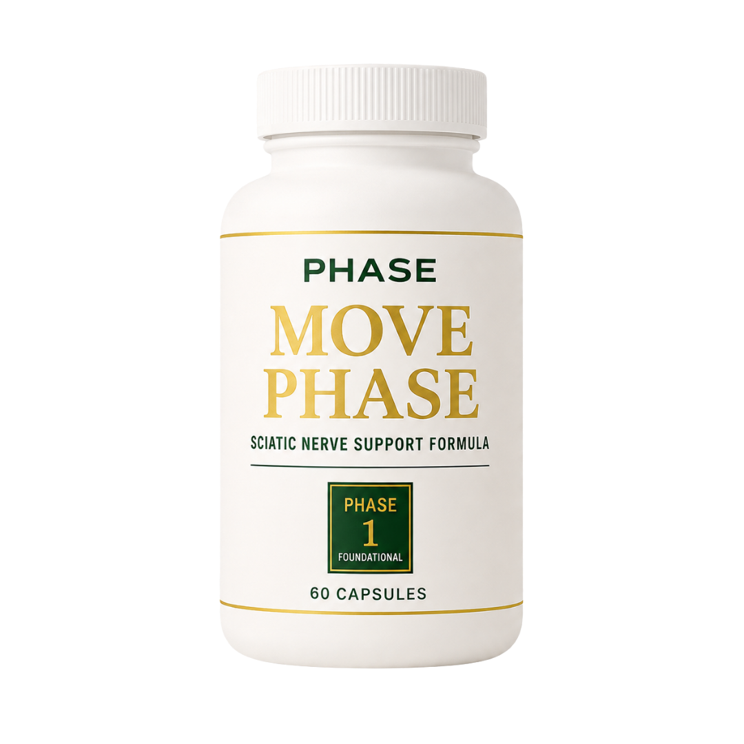 MOVE PHASE Sciatic Nerve Support Supplement - 60 Capsules